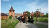 Крестный ход с Чудотворной иконой из Казанского Богородицкого Жадовского монастыря.